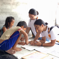 ANg Galing Literacy Literacy Tutorials by ATD Volunteers at Manila North Cemetery